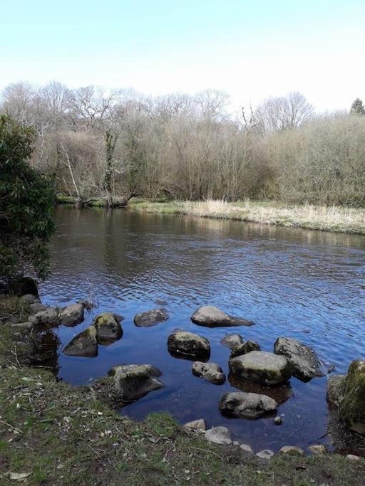 Stunning 3 Bed Riverside Cabin In Snowdonia Caeathro Dış mekan fotoğraf